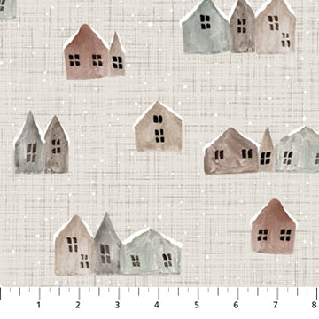 Winter Dreams Houses Taupe 90842-14