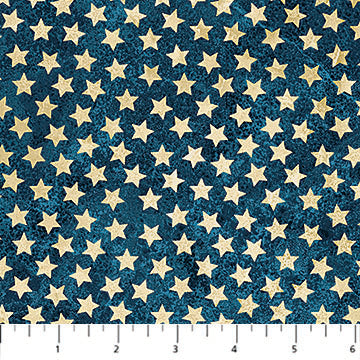 America 250 Stars on Blue 28375-49