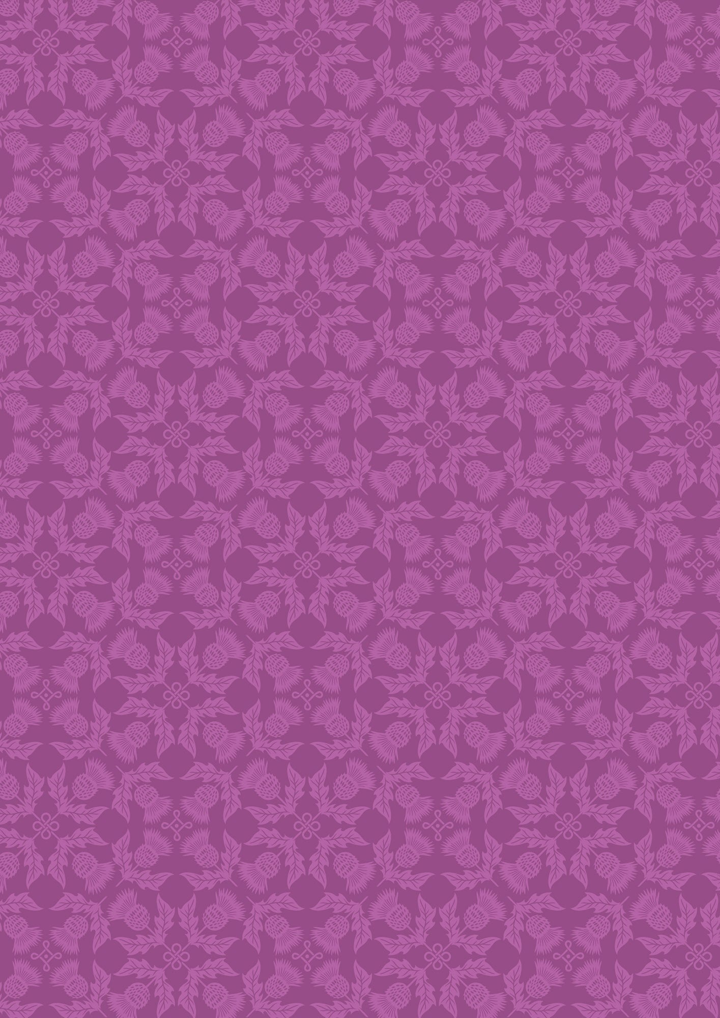 Highlands Thistle on Highland Purple