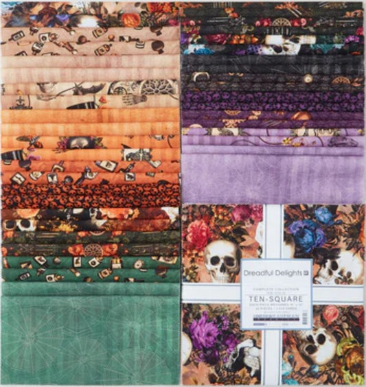 Dreadful Delights 10" Squares (42 pcs)