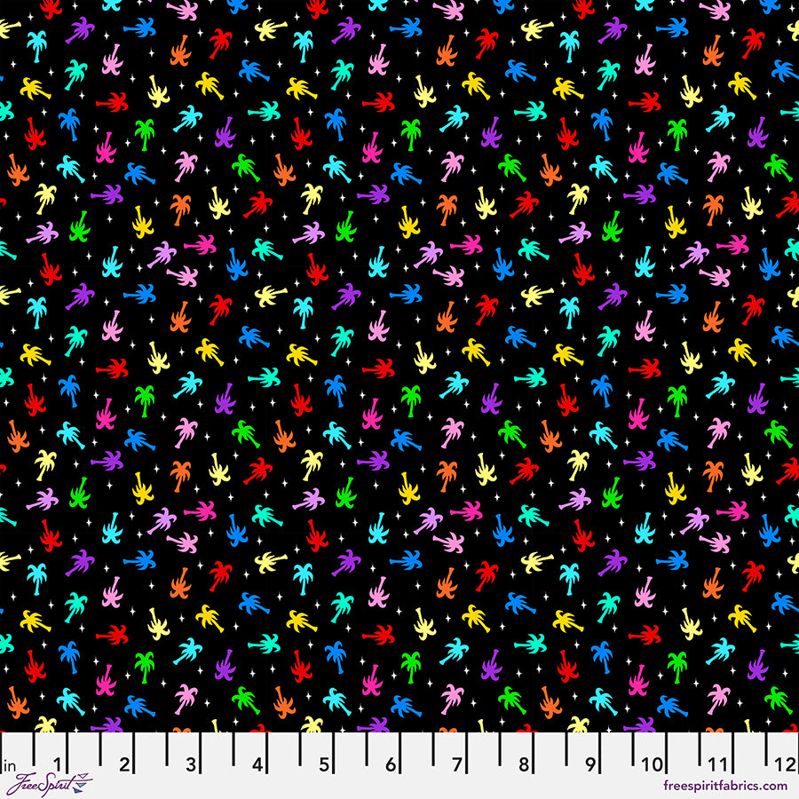 Mulga Kongz Night Sky Palms PWMU028.XBLACK