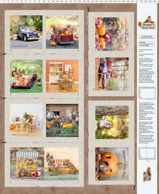 The Secret Life of Squirrels III Book Panel