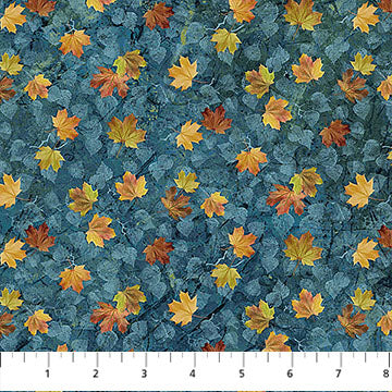 Naturescapes Autumn Woodland Leaf Toss DP28415-48