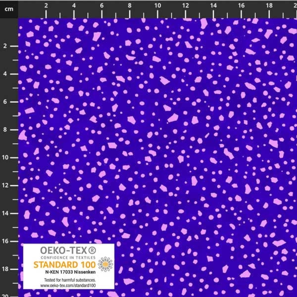 Quilters Coordinates Splatter Purple