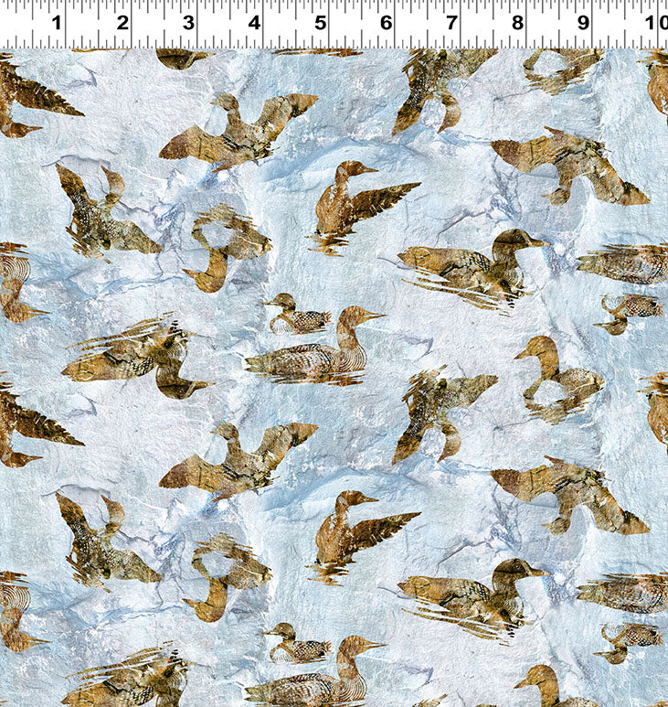 2025 Quilt MN Digital Loons Caramel