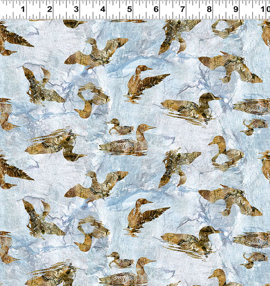 2025 Quilt MN Digital Loons Caramel