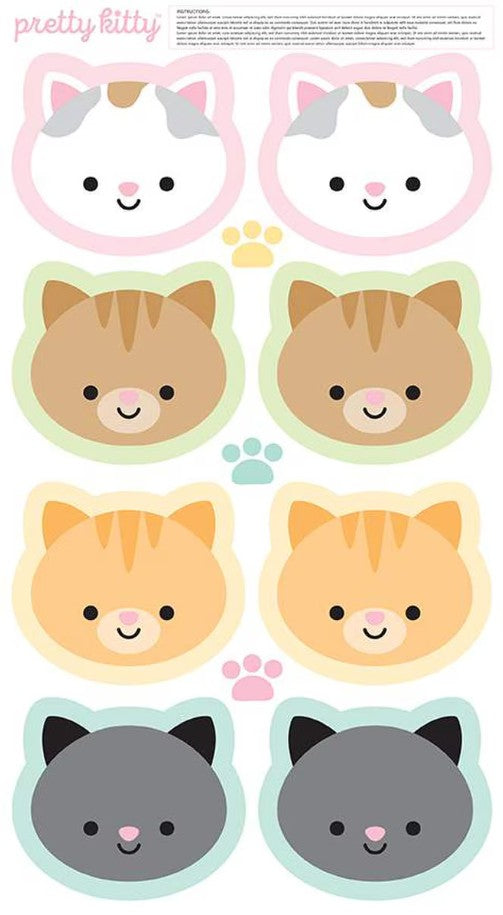 Pretty Kitty Panel P15656-Panel