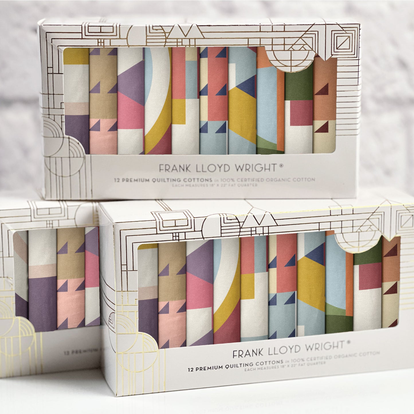 Frank Lloyd Wright American Bold FQ Pack (12 pcs)