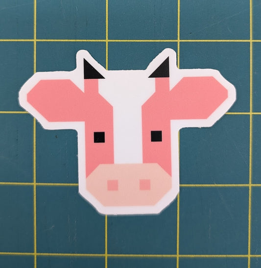 Annabelle Cow Head Sticker