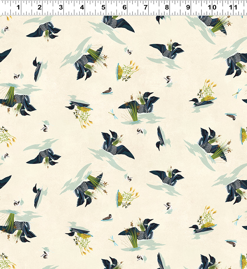 2024 Quilt MN Loons Cream