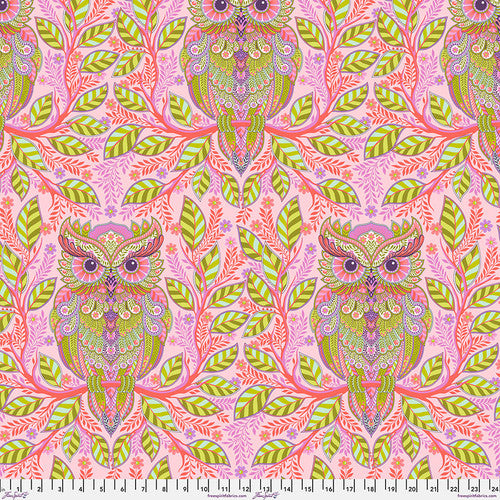 Tula Pink Full Moon Forest II Hootie Patottie PWTP244.Honey