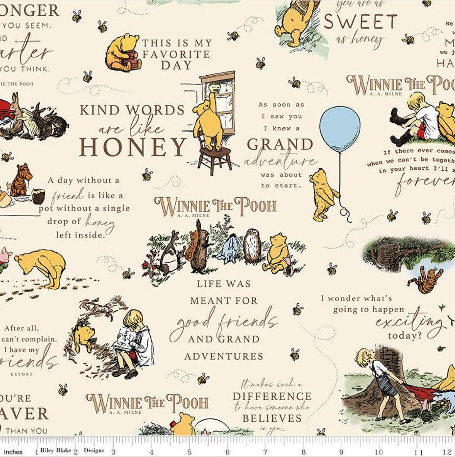 Winnie the Pooh Main C17000-Cream