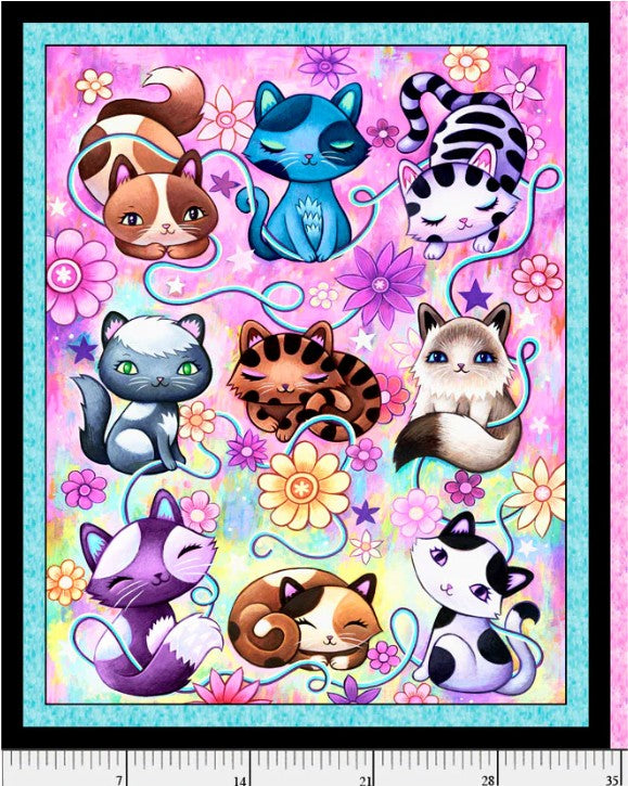 Crazy Kitties 05606PA Panel