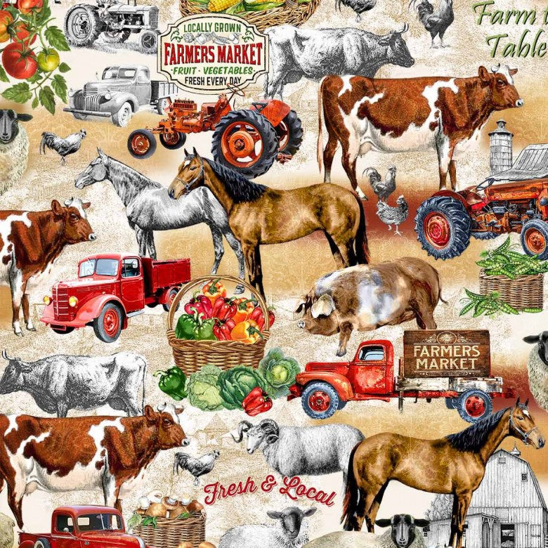 Farm to Table DCX11931-ECRU-D