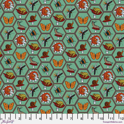 Rachel Hauer Garden Bed - Grid PWRH106.Mint