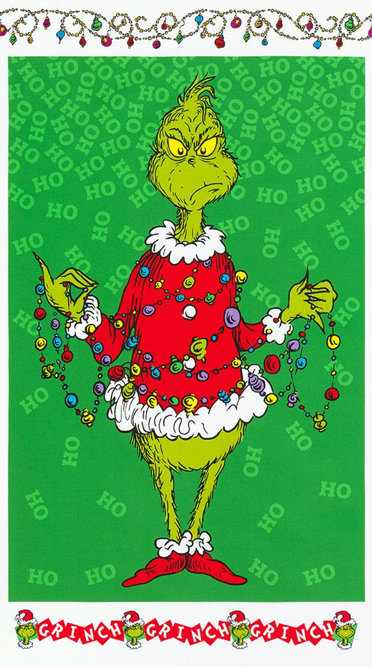 How the Grinch Stole Christmas Panel ADE-20994-223 Holiday