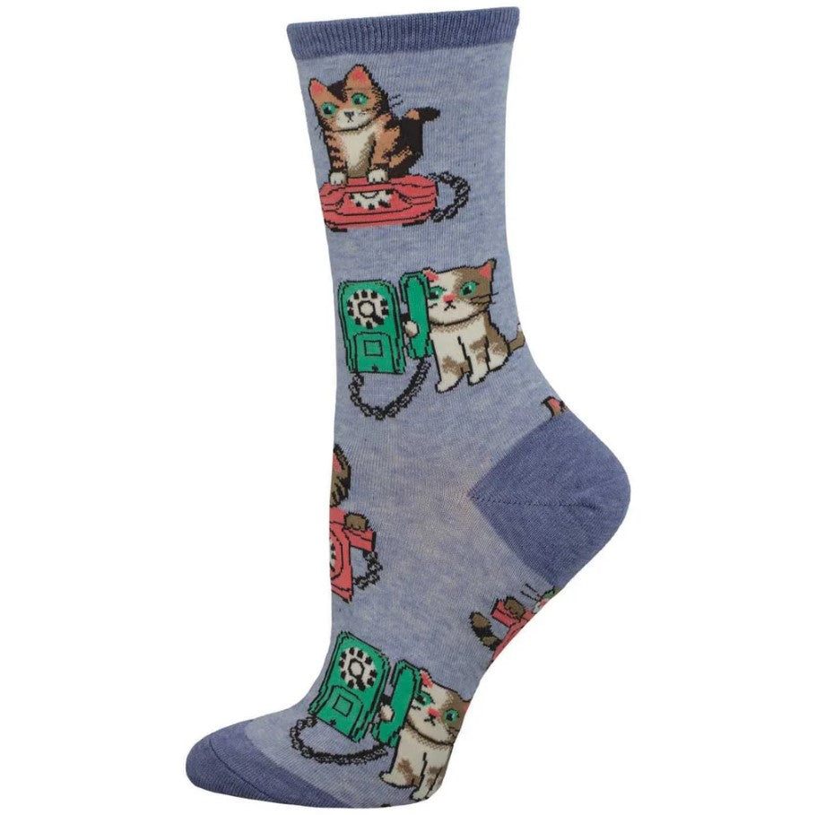 Cat Calls - Blue Heather - Women's 9-11