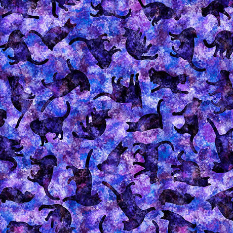 Feline Fantasia Cat Silhouettes 2600-31371-V