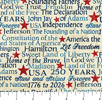 America 250 Words 28373-12
