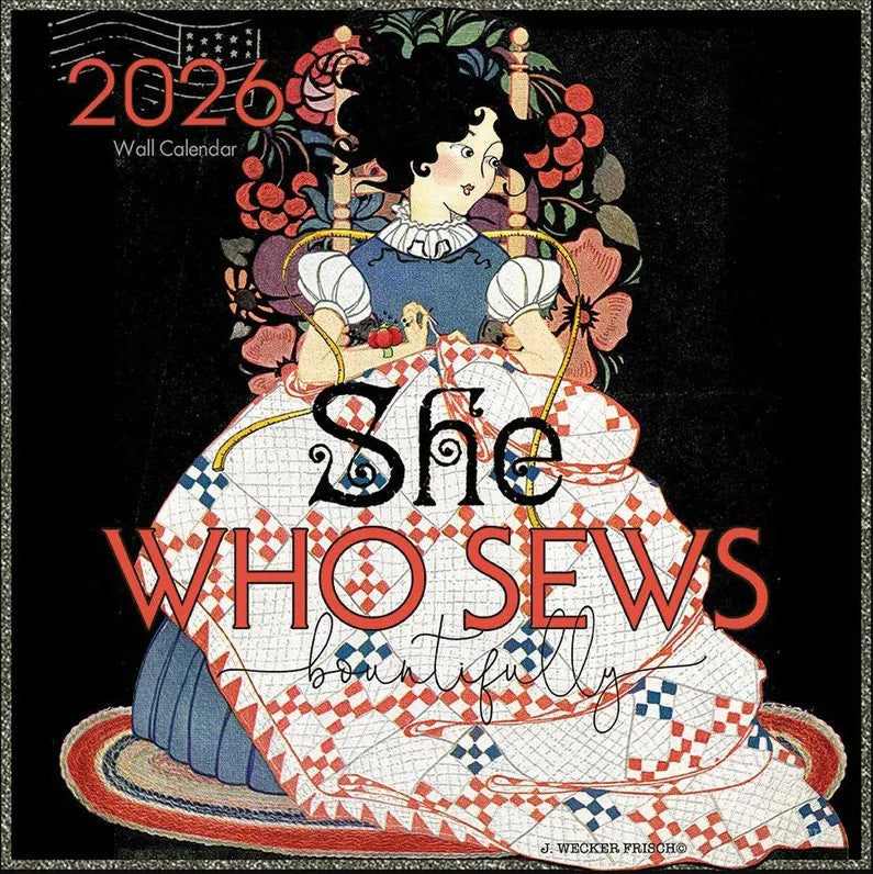 2026 She Who Sews Calendar