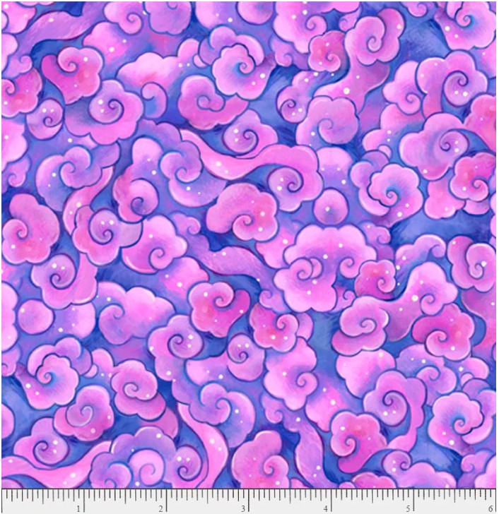 Crazy Kitties 05611C Pink Swirl