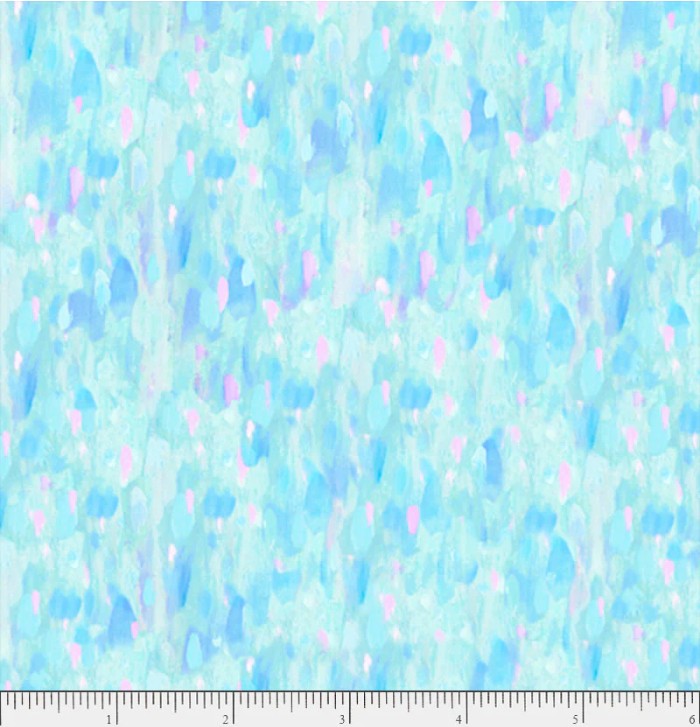 Crazy Kitties 05613T Turq Texture