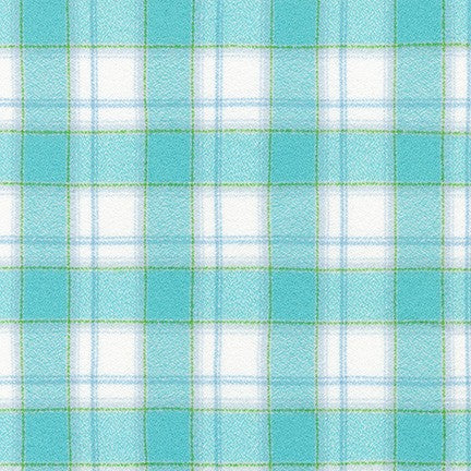 Mammoth Jr Flannel SRKF-19841-70 Aqua