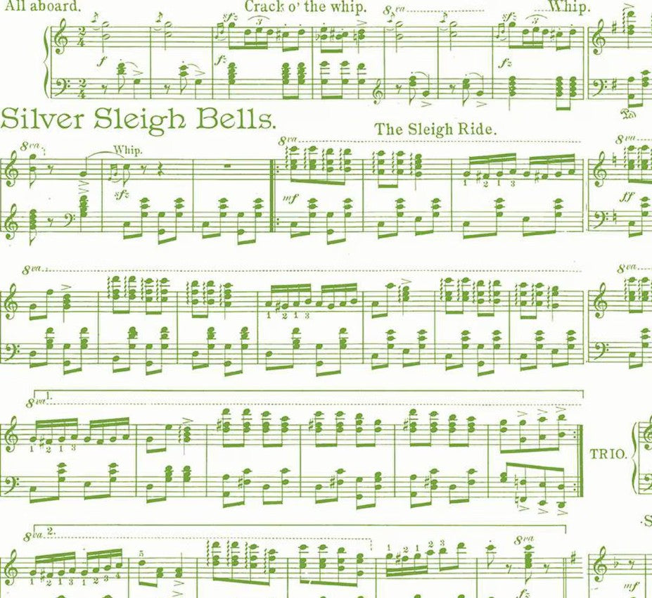 Classic Christmas Sheet Music CD16284-White