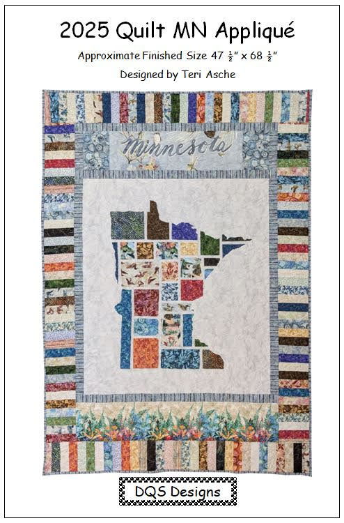 2025 Quilt MN Applique Pattern