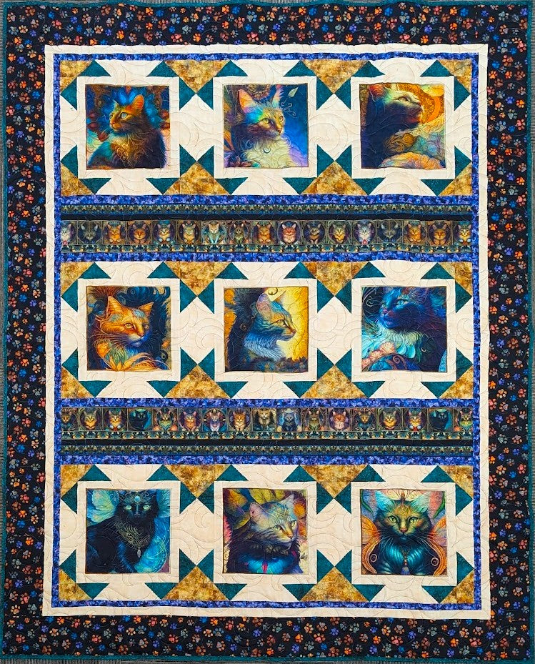 Feline Fantasia Glamour Shots 60x76.5