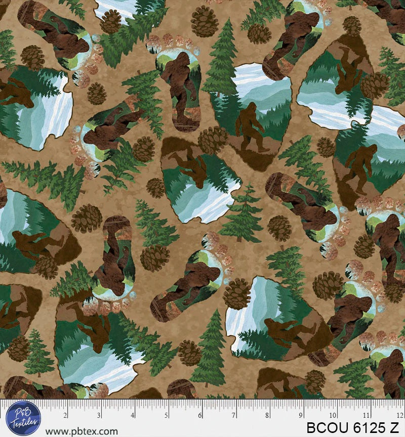 Bigfoot Country Sasquatch Toss BCOU06125Z