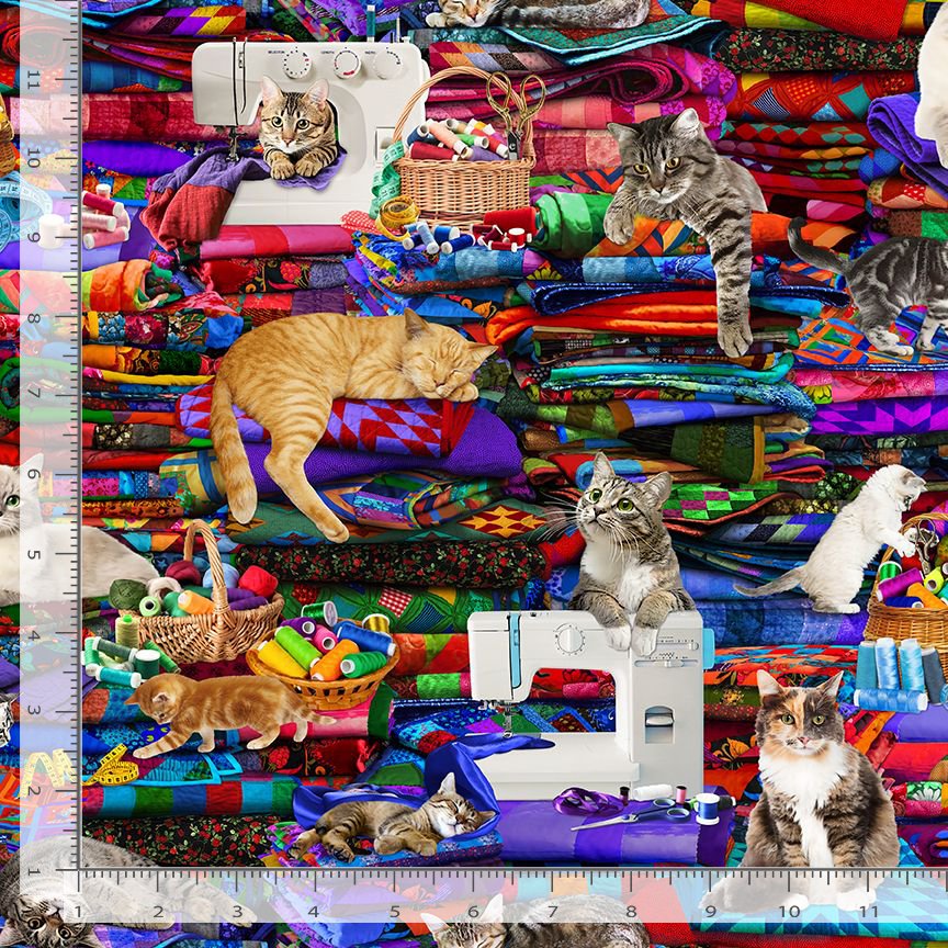 Cats on Quilts CAT-CD3080