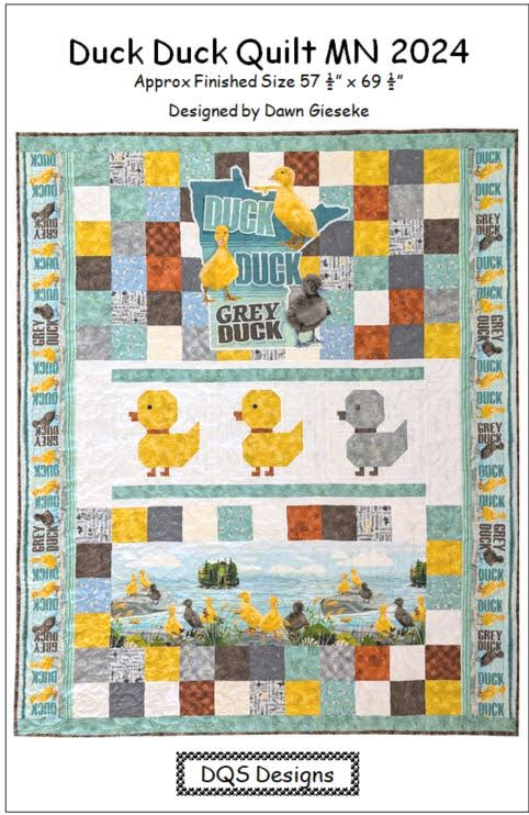 Duck Duck Quilt Pattern Quilt MN 2024