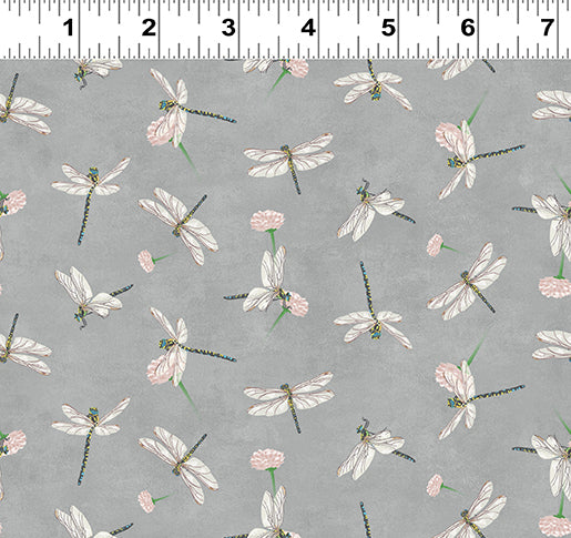 2024 Quilt MN Dragonflies Gray