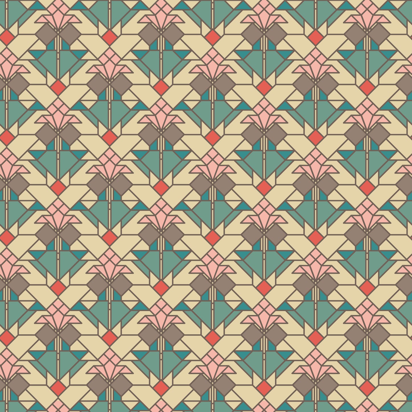 Frank Lloyd Wright Coonley Tulip 227763