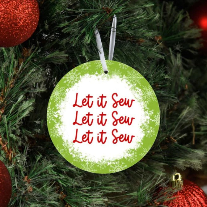 Let it Sew Ornament