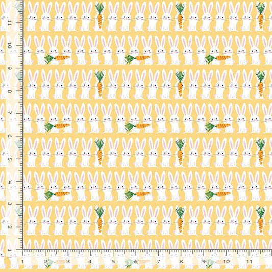Bunny Stripe Stella-DLW3108-Sunshine
