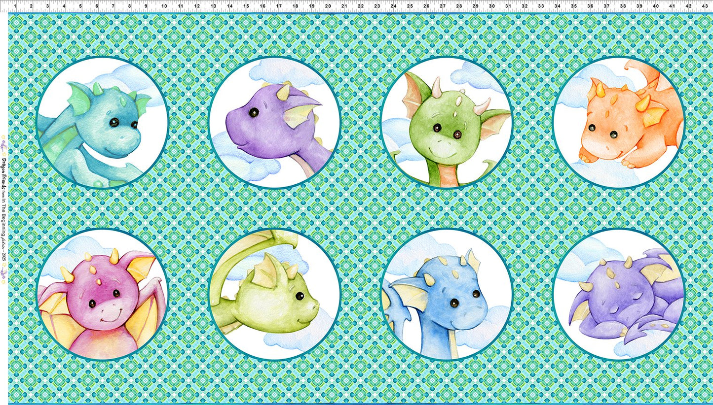 Dragon Friends Circle Panel