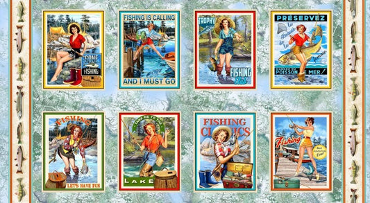 Fishing Lures Block Panel