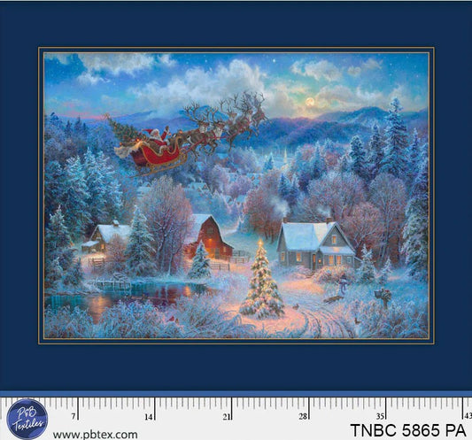 The Night Before Christmas Panel