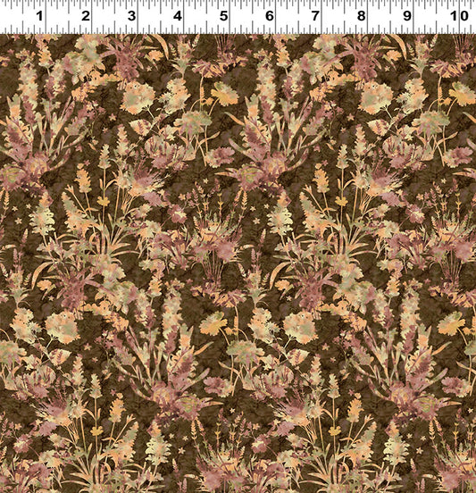 2025 Quilt MN Digital Wildflowers Brown
