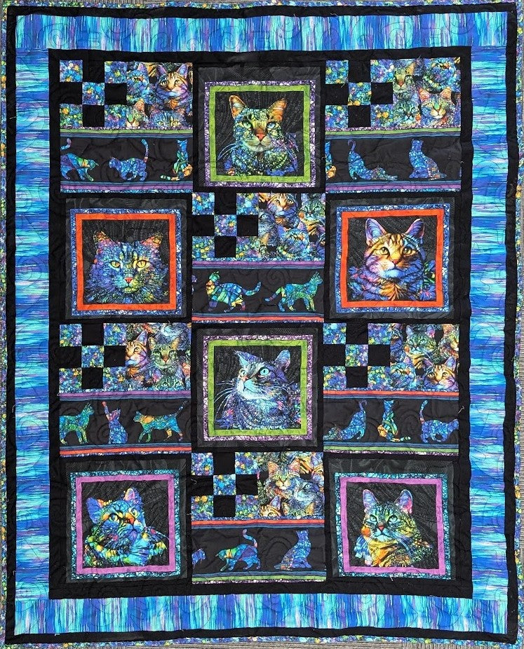 Cat Artistry Kitty Bits and Bobs 46x58