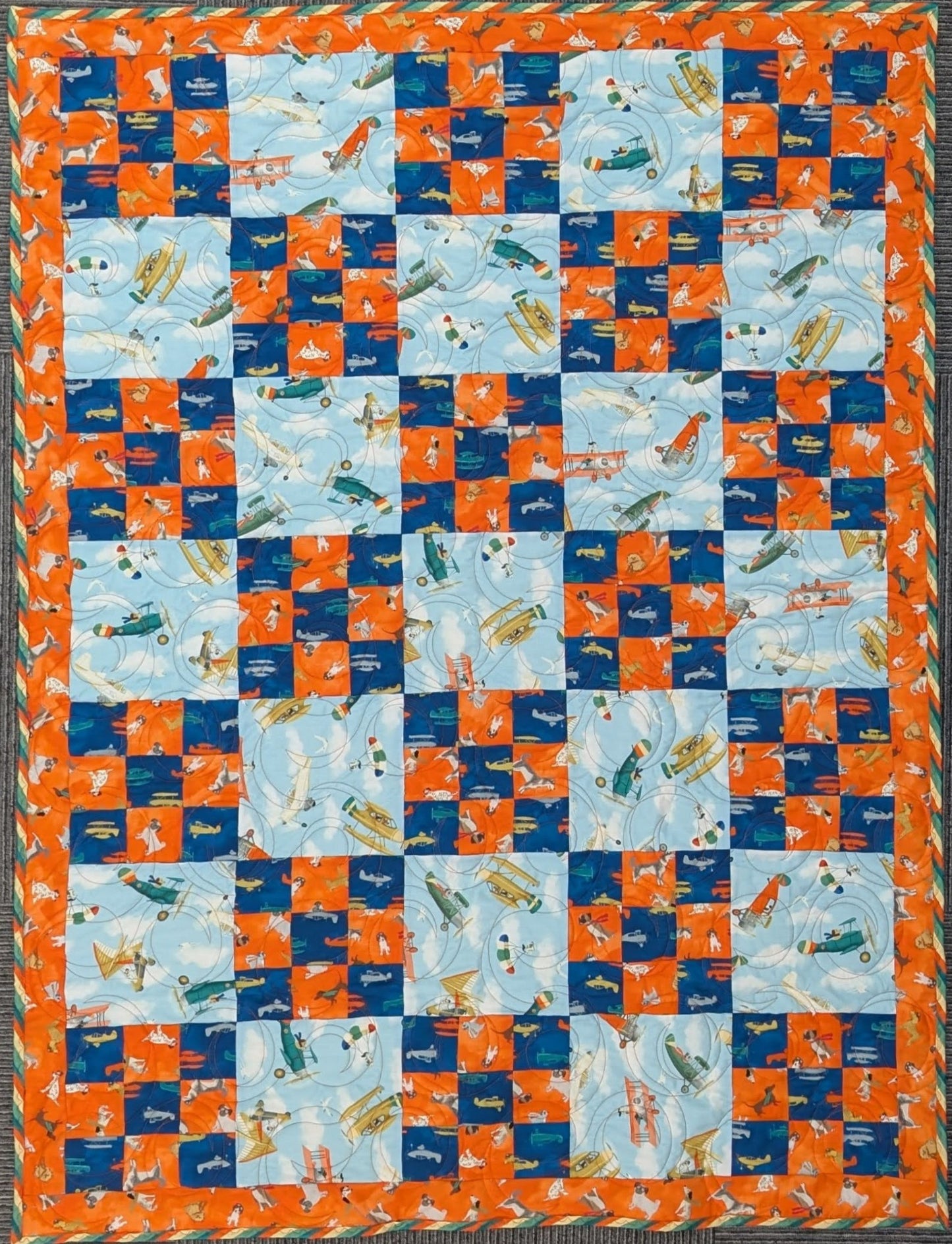 Up Up and AWoof Nine Plus One 41.5x56.5