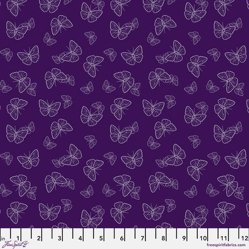 Rachel Hauer Garden Bed - Butterfly PWRH111.Purple