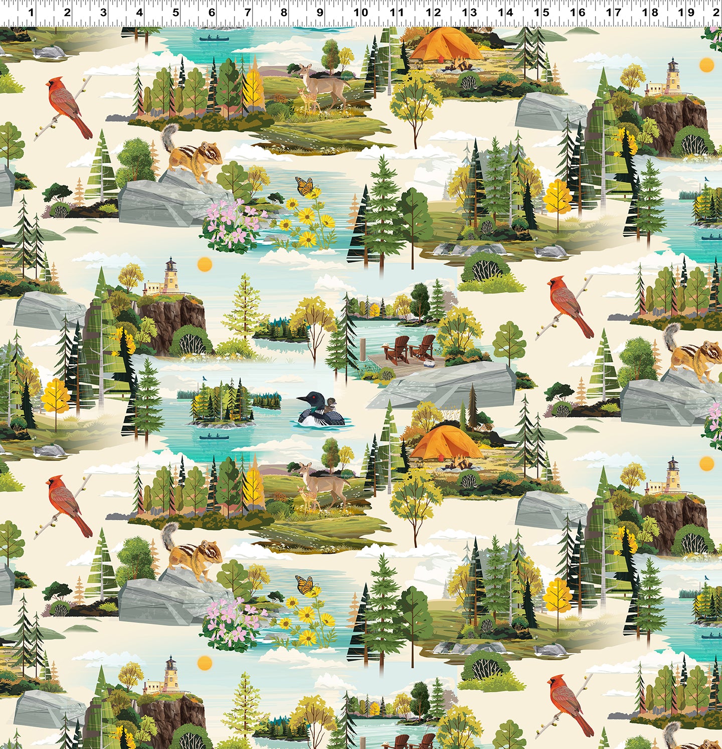 2024 Quilt MN Toile Cream