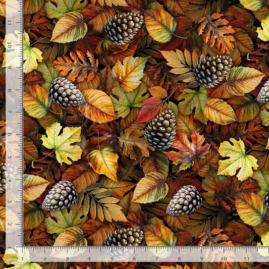 Autumn Packed Fall Leaves GM-CD2637