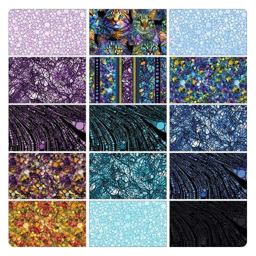 Cat Artistry FQ Bundle (15 pcs)