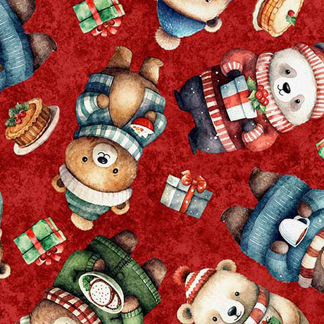 QT Cuties Christmas Bears 2600-31181-R