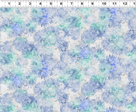 2025 Quilt MN Digital Dandelions Denim