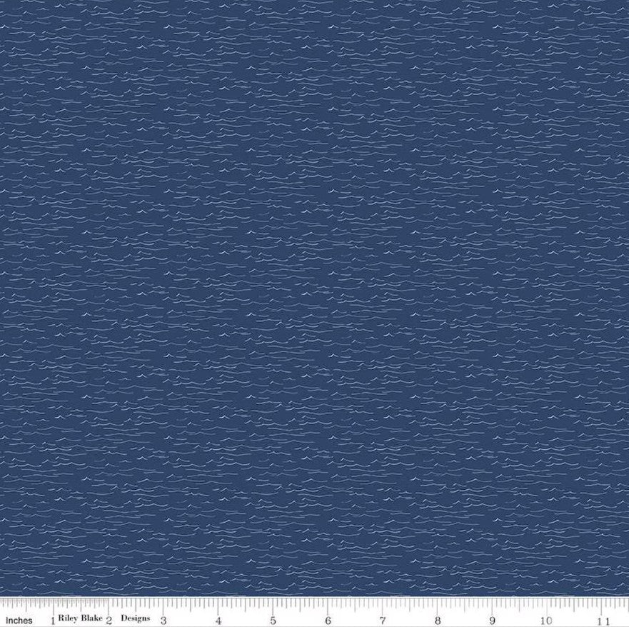 Wake at the Lake Water C14894-Navy